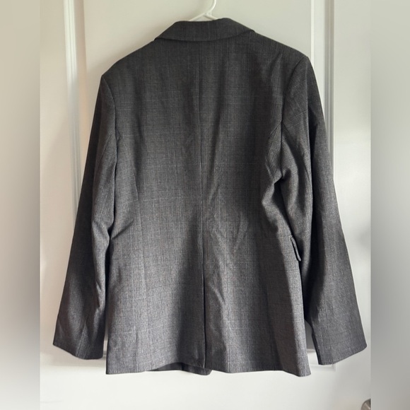 H&M Charcoal Checkered Blazer and Skirt Set - Picture 8 of 13